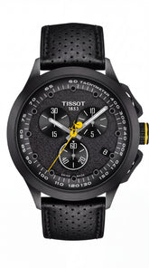 Tissot T-Race Vuelta Chronograph Men's Watch | Black Dial | Black Silicone Strap | 42mm