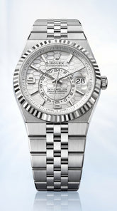 Rolex Land-Dweller White Dial Jubilee Premium Automatic Watch For Men | 40mm