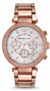 Michael Kors Parker MK5491 Rose Gold Chronograph Women's Watch | 7AA Premium Collection