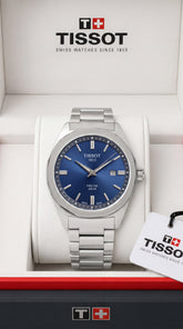 Tissot PRC 100 Solar Blue Dial Stainless Steel Men's Watch | 7AA Premium Collection