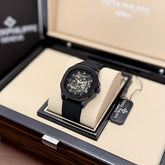 Patek Philippe Aquanaut Open Heart Automatic Men's Watch 41mm Black Dial | 7AA Premium Collection