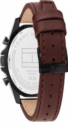 Tommy Hilfiger Clark Black Dial Chronograph Premium Men's Watch | 43mm
