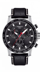 Tissot Supersport Chronograph Black Dial Premium Men's Watch | 45.5mm