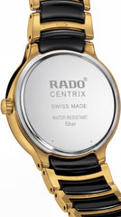 Rado Jubilé Black Ceramic Gold Edition Men's Watch | Black Dial | 40mm