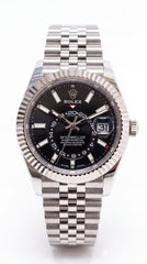 Rolex Sky-Dweller 336934 Men's Watch | Black Dial | Jubilee Bracelet | 42mm