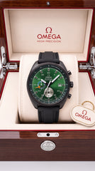 Omega Seamaster Chronograph ST Men's Watch | Green Dial | Black Rubber Strap | 43mm