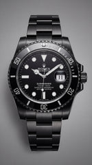 Rolex Submariner Automatic Men's Watch | Black Dial | Black Stainless Steel Bracelet | 41mm