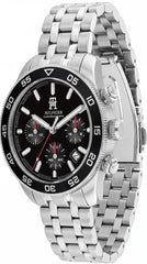 Tommy Hilfiger TH17921561 Men's Chronograph Watch | Black Dial | Stainless Steel Bracelet | 43mm