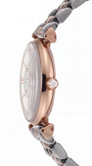 Emporio Armani Slim Women's Watch | Rose Gold Two-Tone Bracelet | Crystal Dial | 32mm