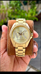 Michael Kors Bradshaw MK6555 Champagne Gold Master Copy Watch For Women | 40mm