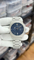 Emporio Armani AR11560 Blue Sunray Chronograph Master Copy Watch For Men | 42mm