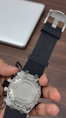 Audemars Piguet Royal Oak Offshore Survivor Black Master Copy Watch For Men | 43mm Limited Edition