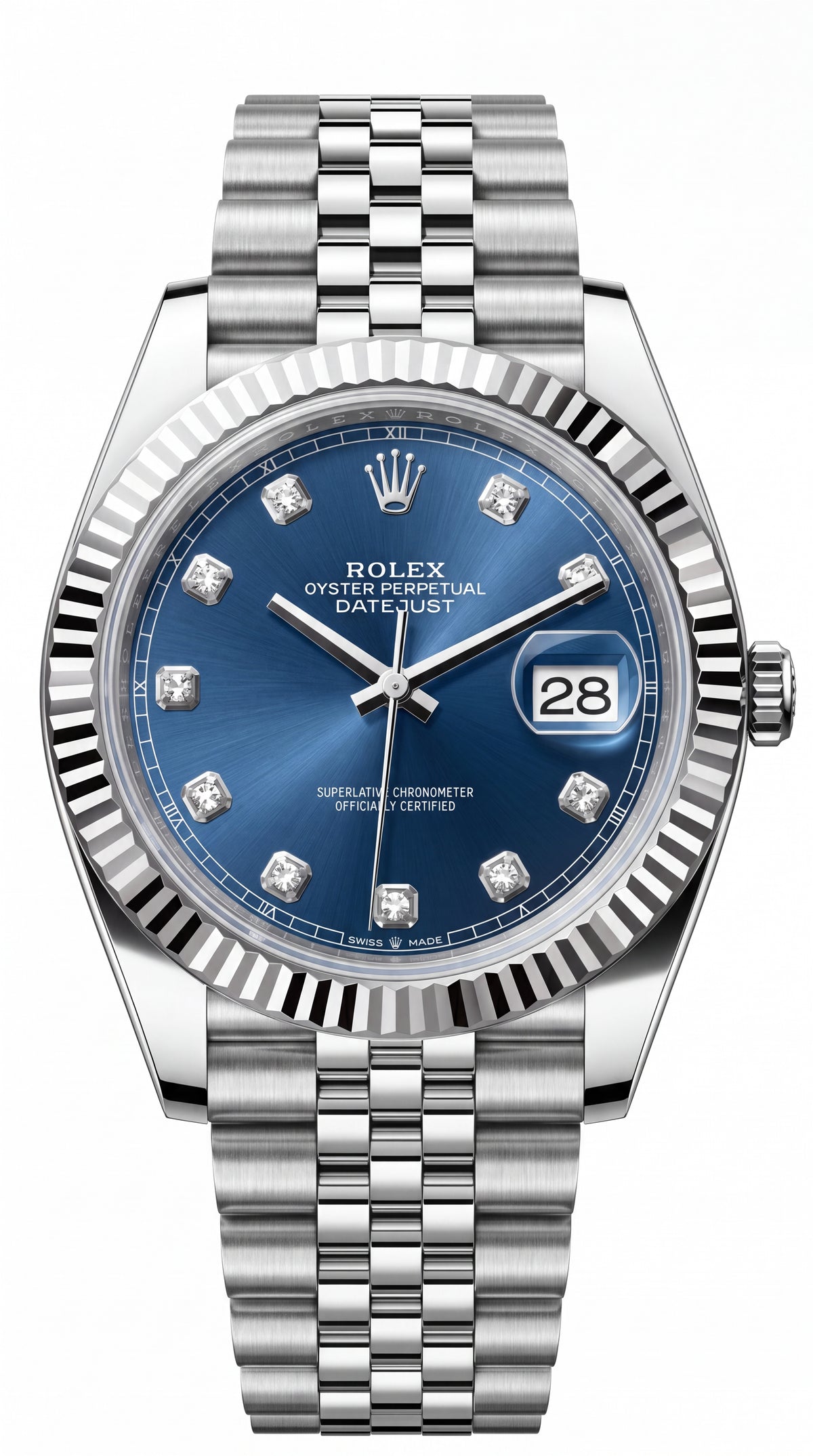 Rolex Datejust 41 Blue Dial Jubilee Bracelet Premium Automatic Watch For Men | 41mm