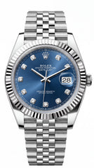 Rolex Datejust 41 Blue Dial Jubilee Bracelet Premium Automatic Watch For Men | 41mm