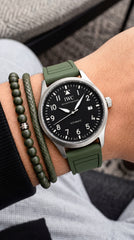 IWC Schaffhausen Big Pilot's Watch 41 Automatic | Black Dial Green Strap | 7AA Premium Collection