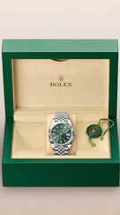 Rolex Datejust 41 Mint Green Dial Jubilee Bracelet Premium Automatic Watch For Men | 41mm