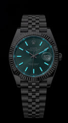 Rolex Datejust 41 Mint Green Dial Jubilee Bracelet Premium Automatic Watch For Men | 41mm