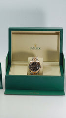 Rolex Datejust 41 Chocolate Dial Rose Gold Jubilee Premium Automatic Watch For Men | 41mm