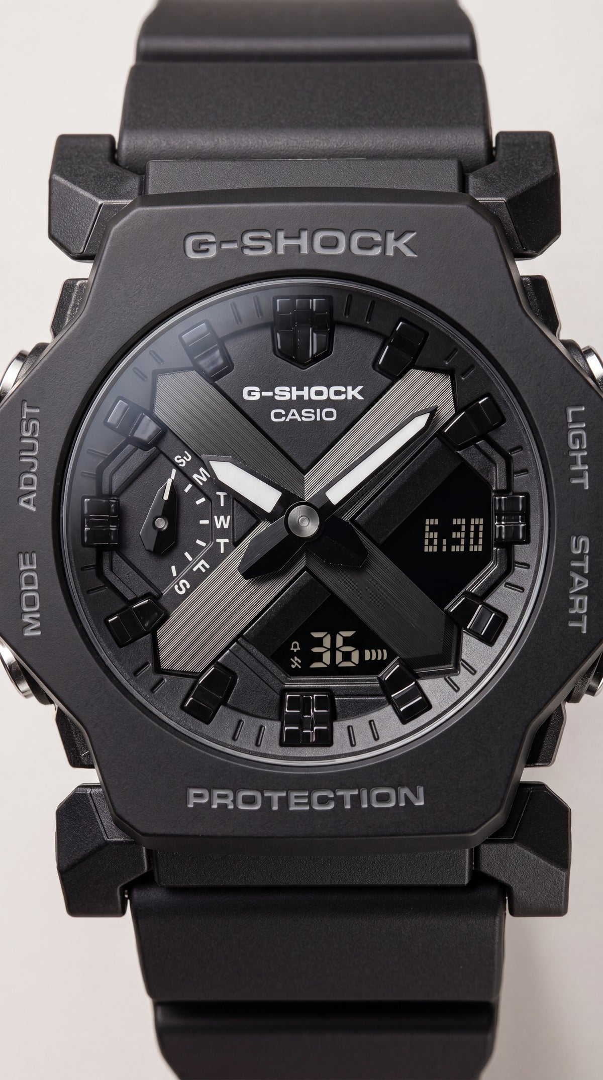 G-Shock GA-2300 Analog Digital Unisex Watch | Octagonal Black Dial | 7AA Premium Collection
