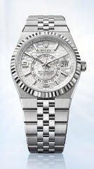 Rolex Land-Dweller White Dial Jubilee Premium Automatic Watch For Men | 40mm