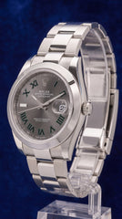 Rolex Datejust 41 Wimbledon Dial Premium Automatic Watch For Men | 41mm