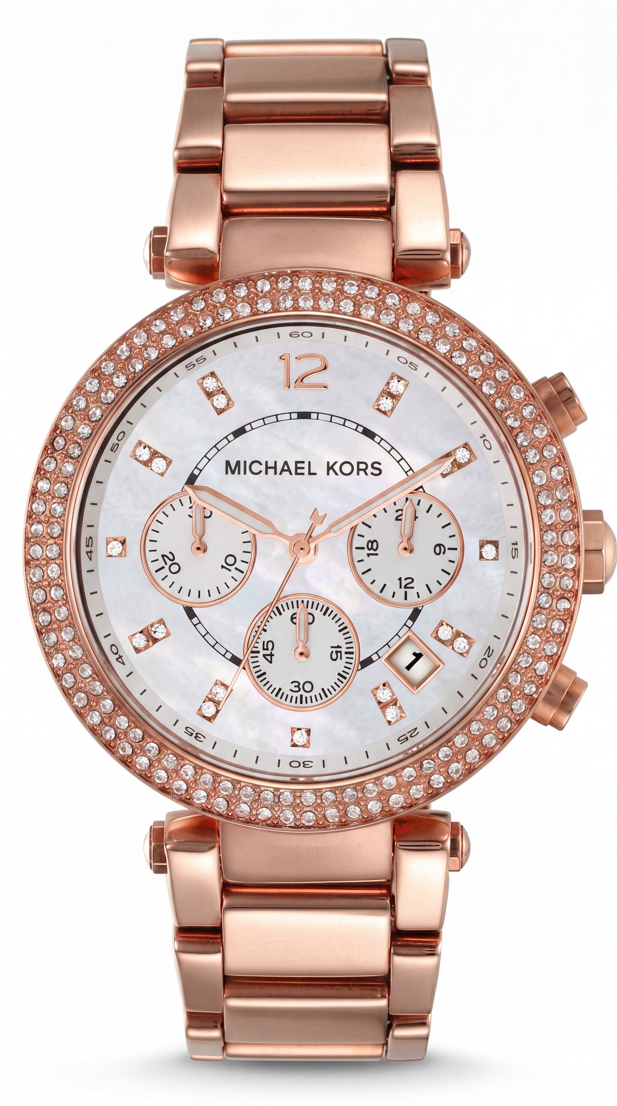 Michael Kors Parker MK5491 Rose Gold Chronograph Women's Watch | 7AA Premium Collection