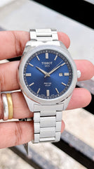 Tissot PRC 100 Solar Blue Dial Stainless Steel Men's Watch | 7AA Premium Collection