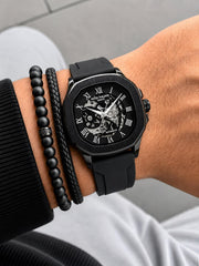 Patek Philippe Aquanaut Open Heart Automatic Men's Watch 41mm Black Dial | 7AA Premium Collection