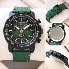 Tissot Supersport Chrono XL 45.5mm Men's Watch | Green Dial Chronograph